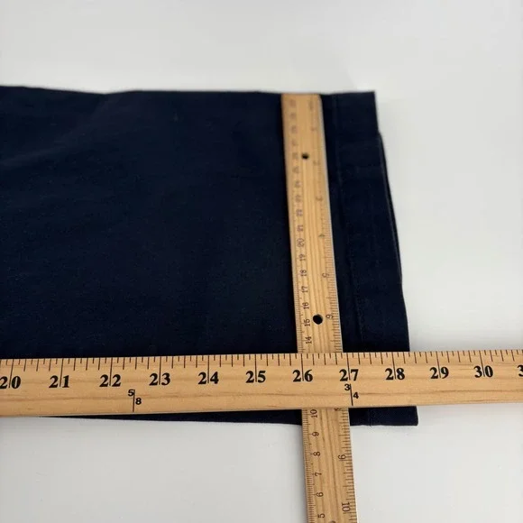 Old Navy Maternity Bootcut Full Panel Pants Navy‎ Blue Size 14 Short Pants - Picture 5 of 8